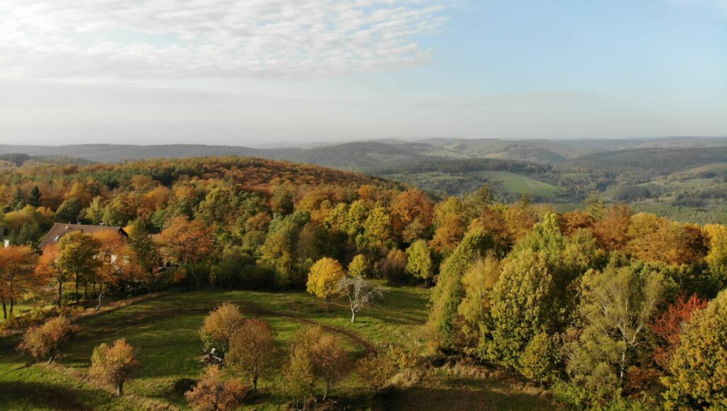 Drohnenfoto auf der Geishöhe